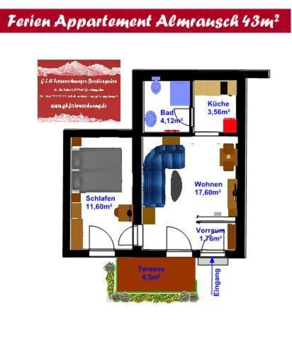 G&H Ferienwohnungen Appartement Almrausch Berchtesgaden Exterior foto