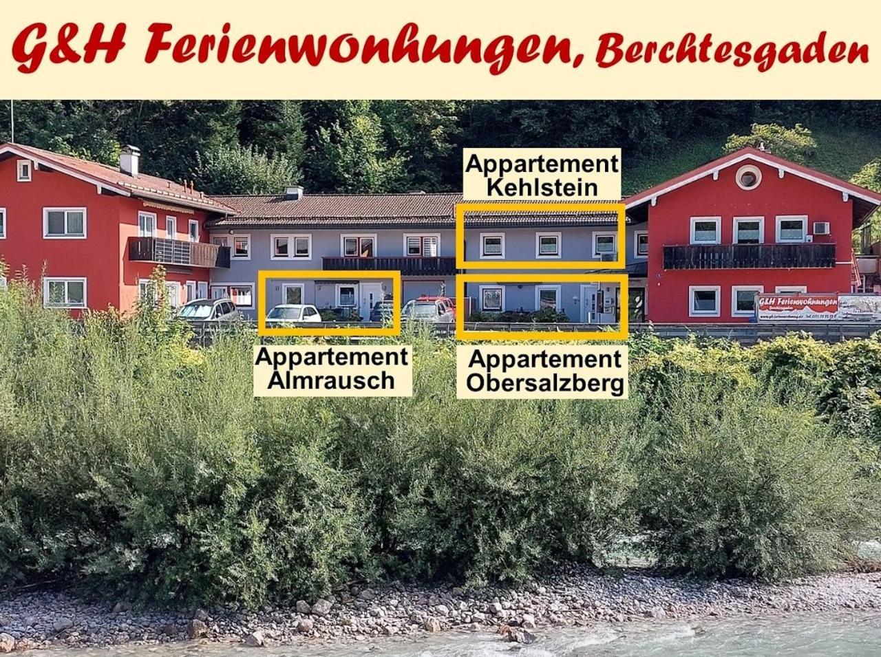G&H Ferienwohnungen Appartement Almrausch Berchtesgaden Exterior foto
